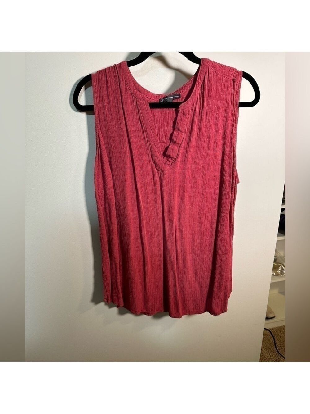 Adrianna Papell Textured Tank Top Size 1X